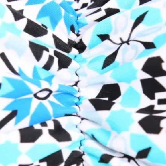 Abstract Print Racerback Tankini - Picture 4 of 5